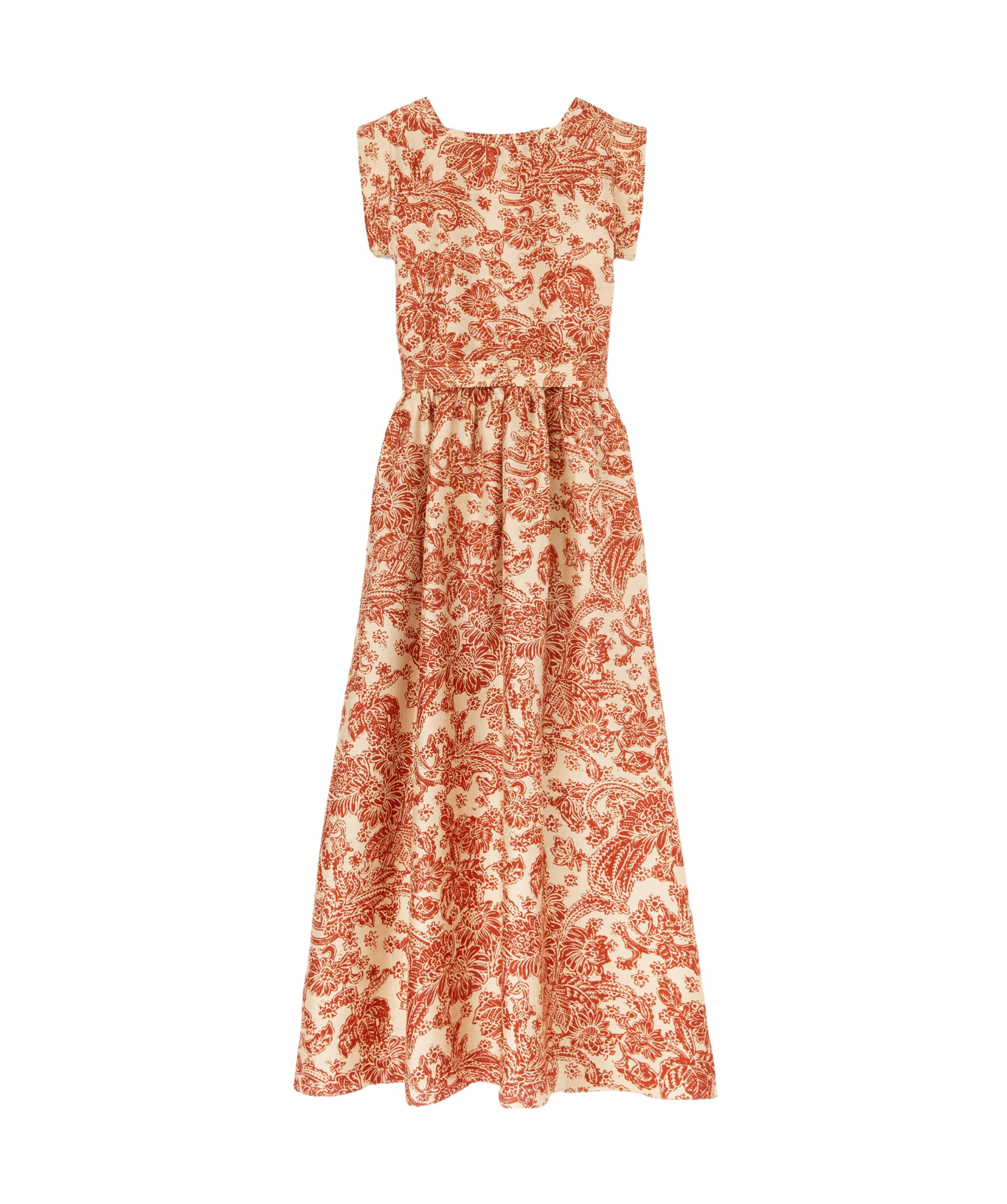LORO PIANA PLEATED DETAIL DRESS