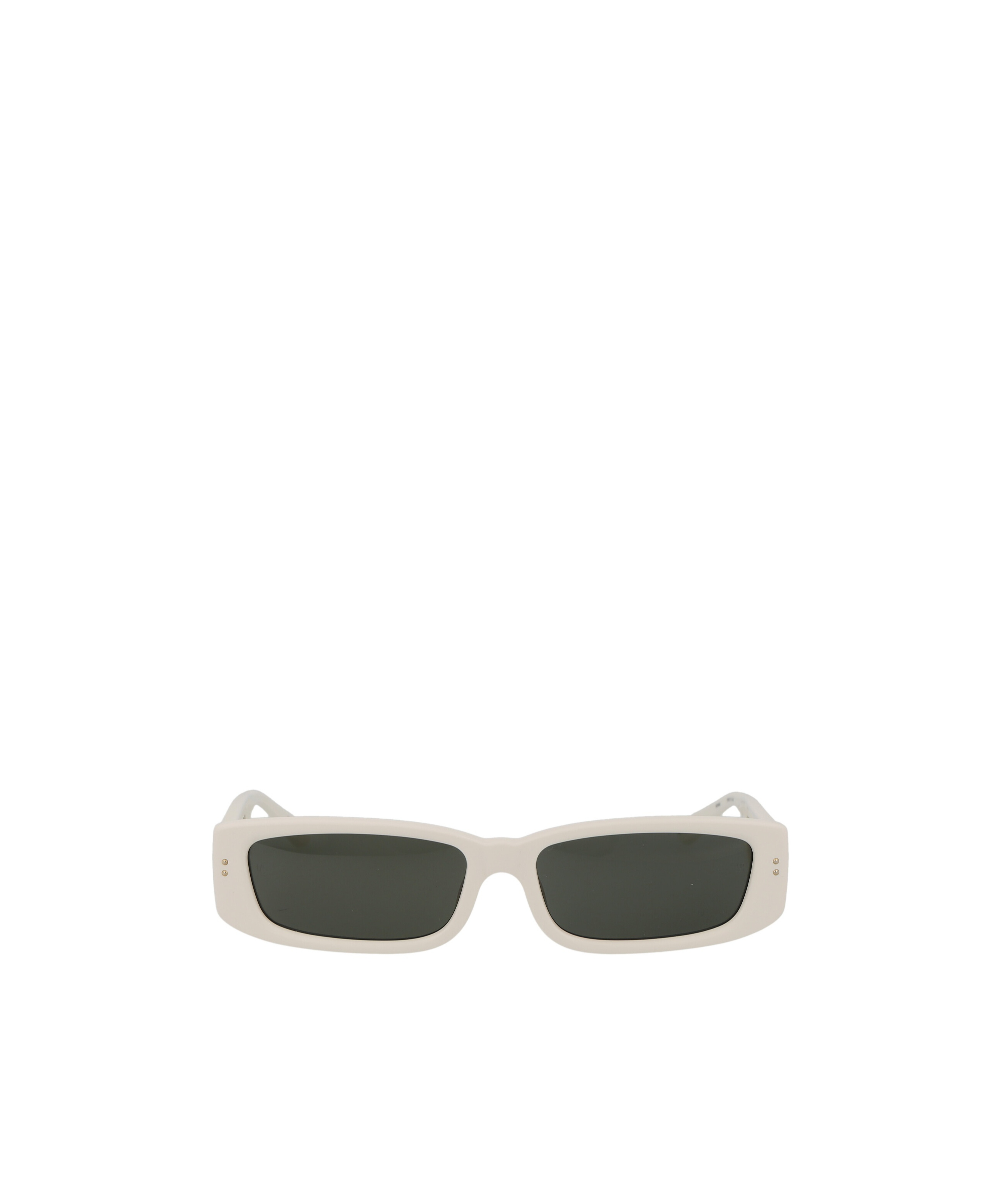 Linda Farrow Geometric Sunglasses In Black
