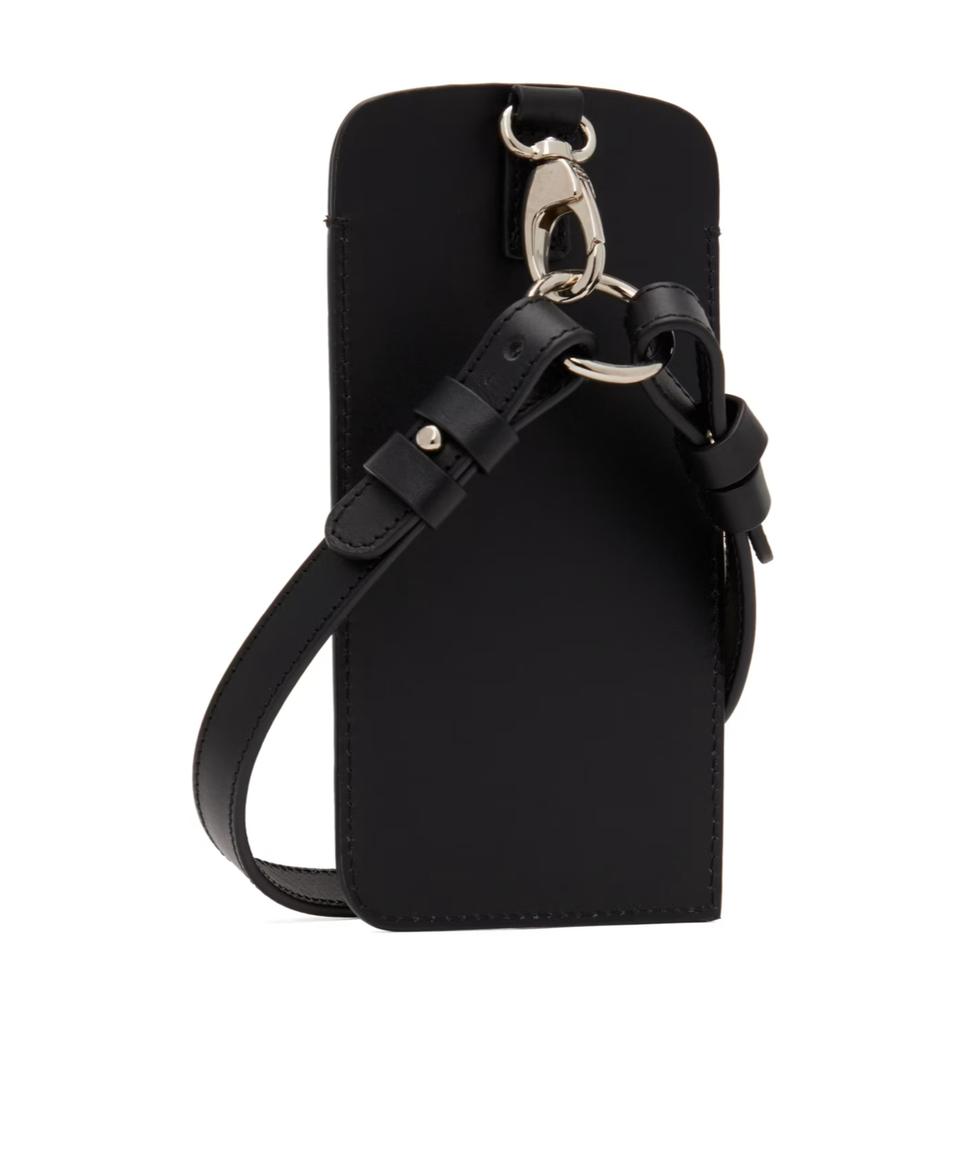 Apc James Leather Mini Bag In Black