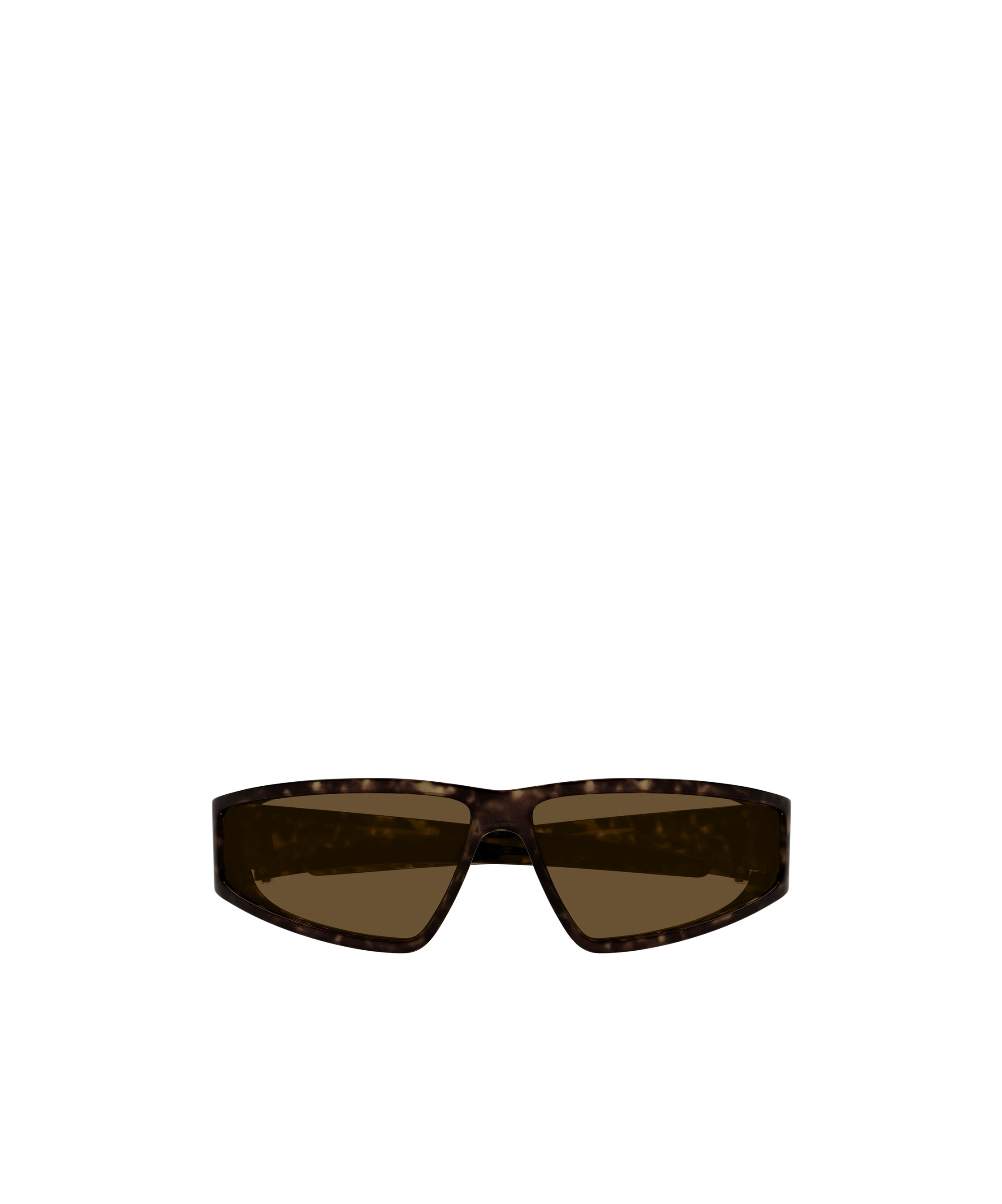 Alexander Mcqueen Eyewear Rectangular Frame Sunglasses In Dark Havana
