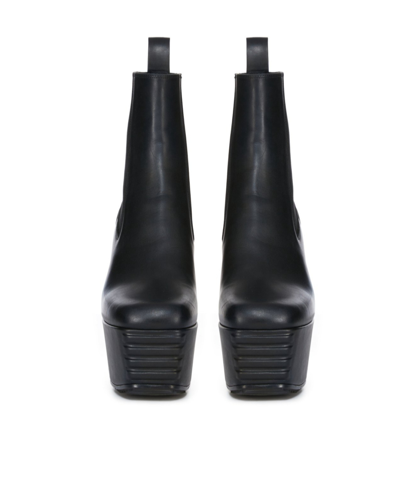 Rick Owens 125mm Leather Platform Boots In Black