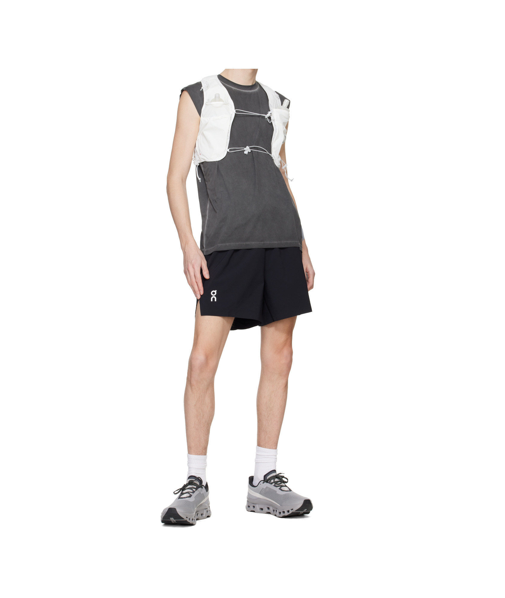 On Running Cloudmonster Hyper Sneakers In White