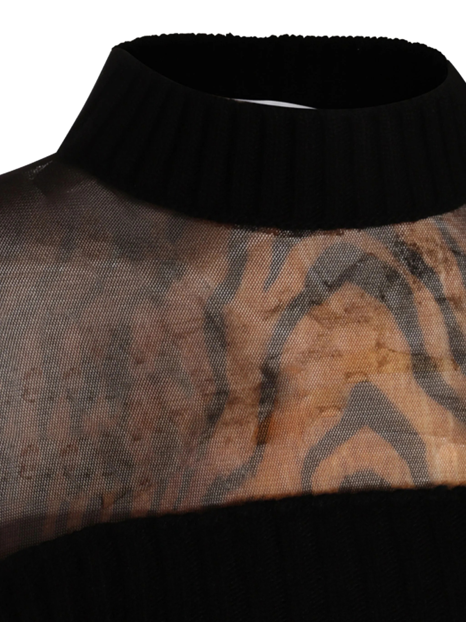 Jean Paul Gaultier Knee Length Dress Fitted Silhouette In Black