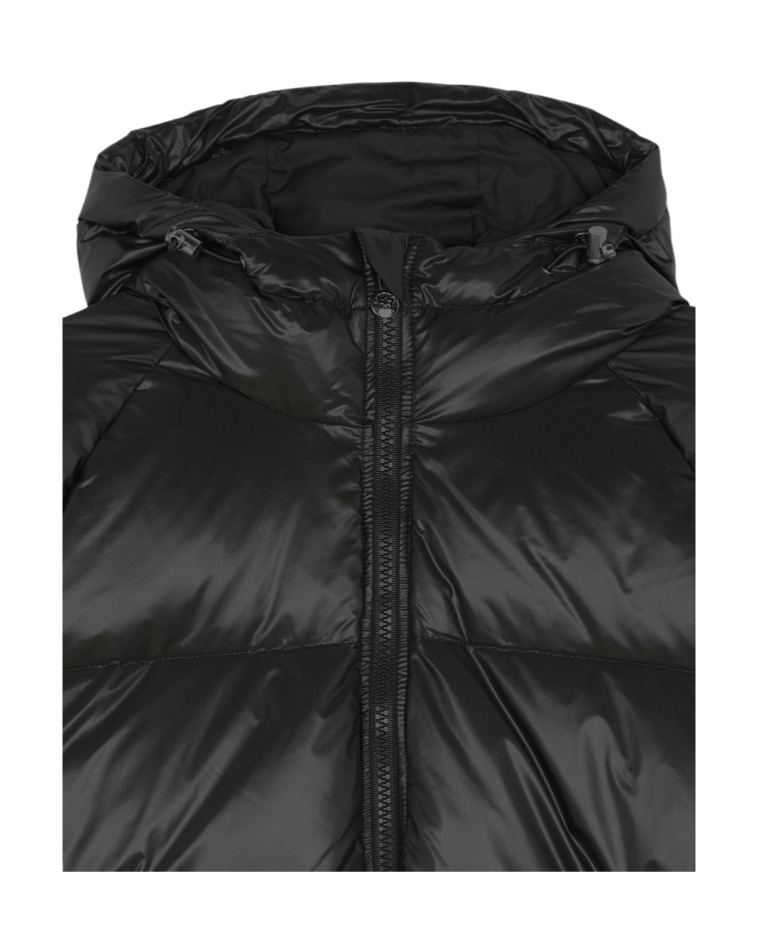 Pyrenex Long-sleeved Down Jacket In Black