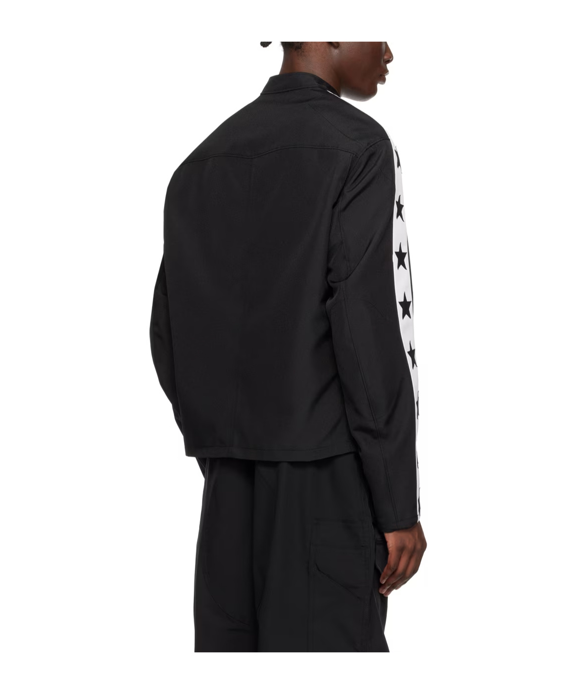 Junya Watanabe Man X Bates Joint Long-sleeved Casual Jacket In Black
