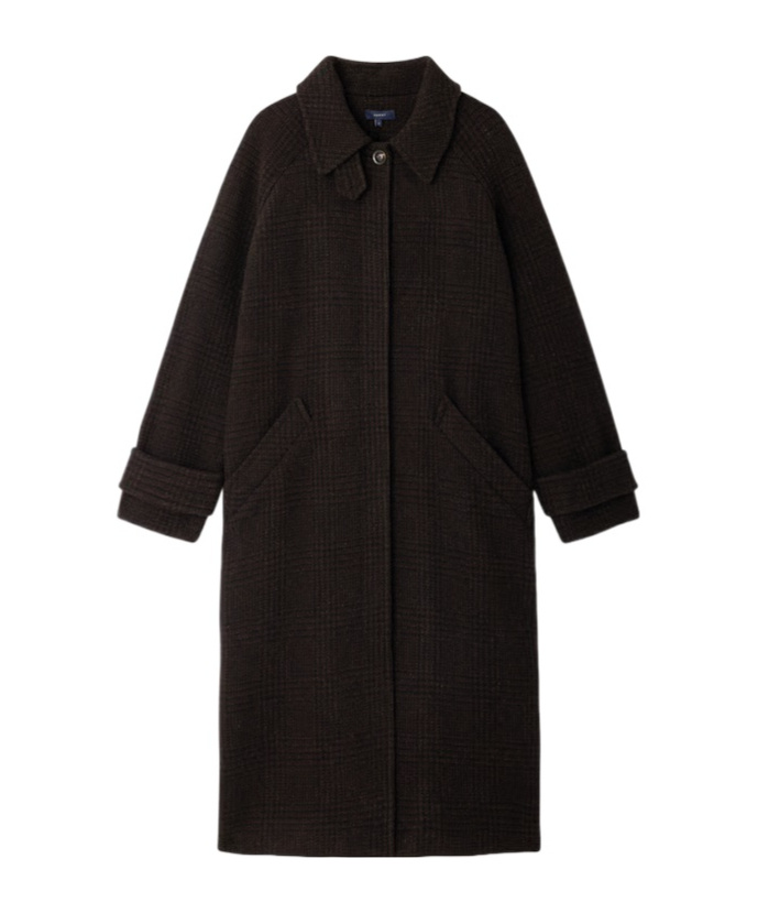 Soeur Oversized Coat In Black