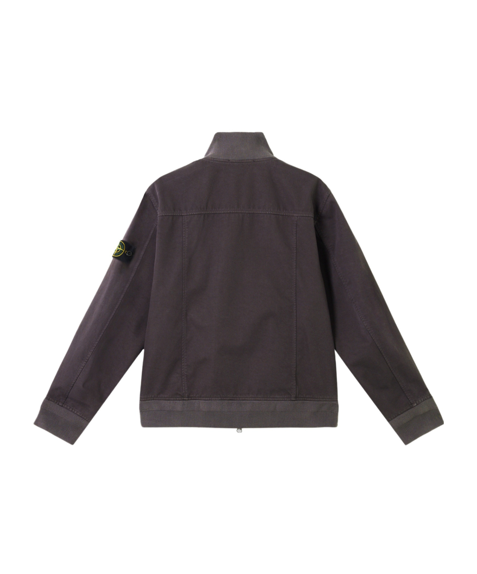 Stone Island Compass-badge Bomber Jacket In Charcoal-grey
