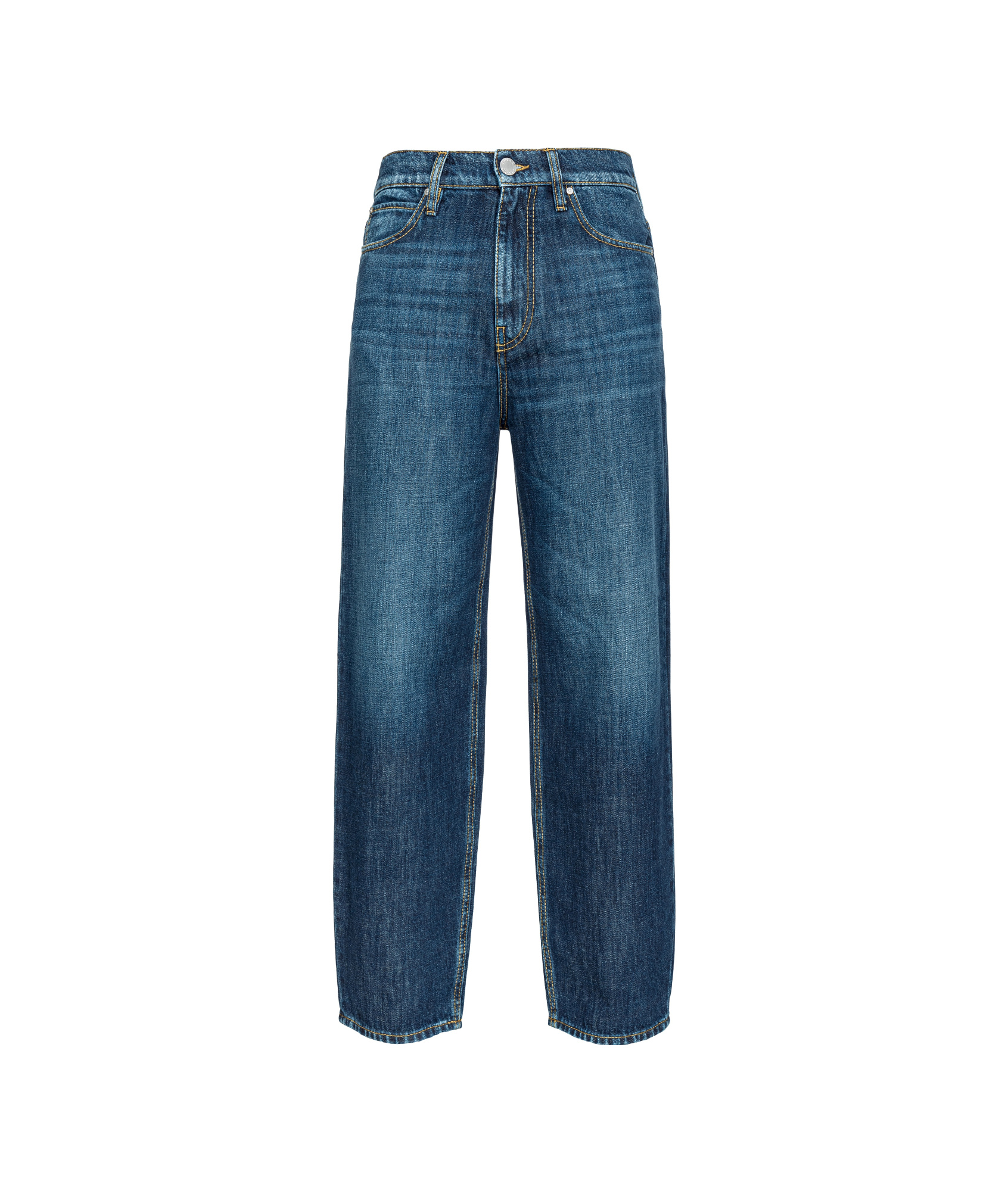 Pinko Belt-loop Jeans In Blue
