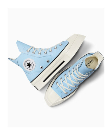 Converse Lace-up High-top Sneakers In Blue