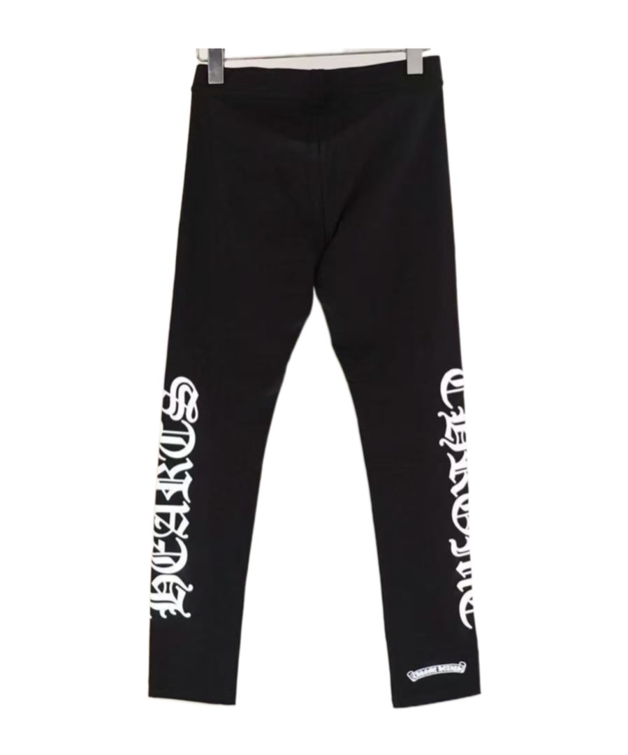 Chrome Hearts Horseshoe Yoga Pants In Black