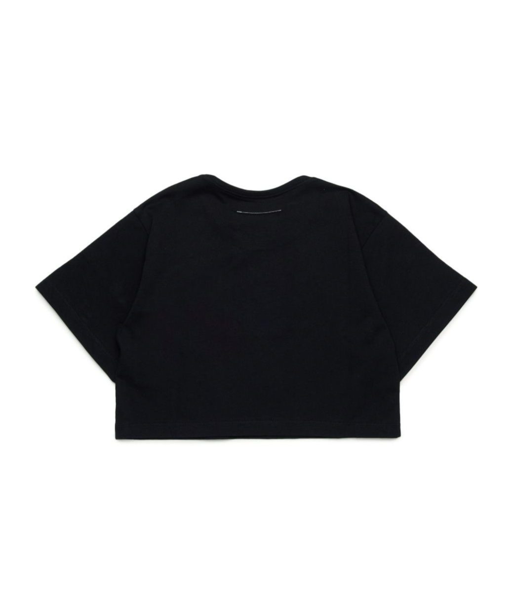 Mm6 Maison Margiela Logo-print T-shirt In Black