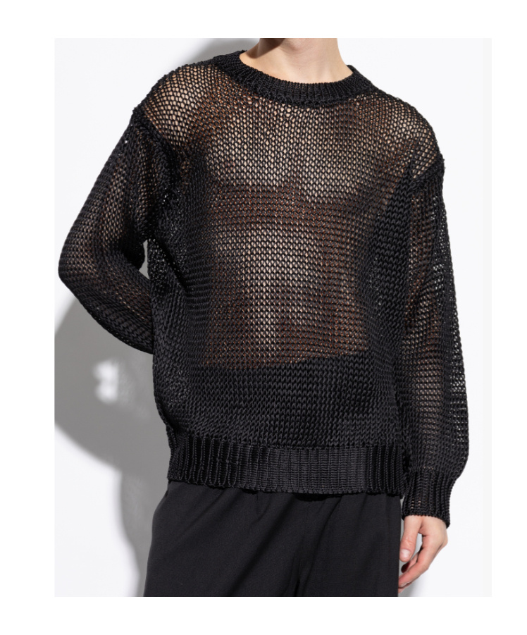 JIL SANDER OPEN-KNIT SWEATER 