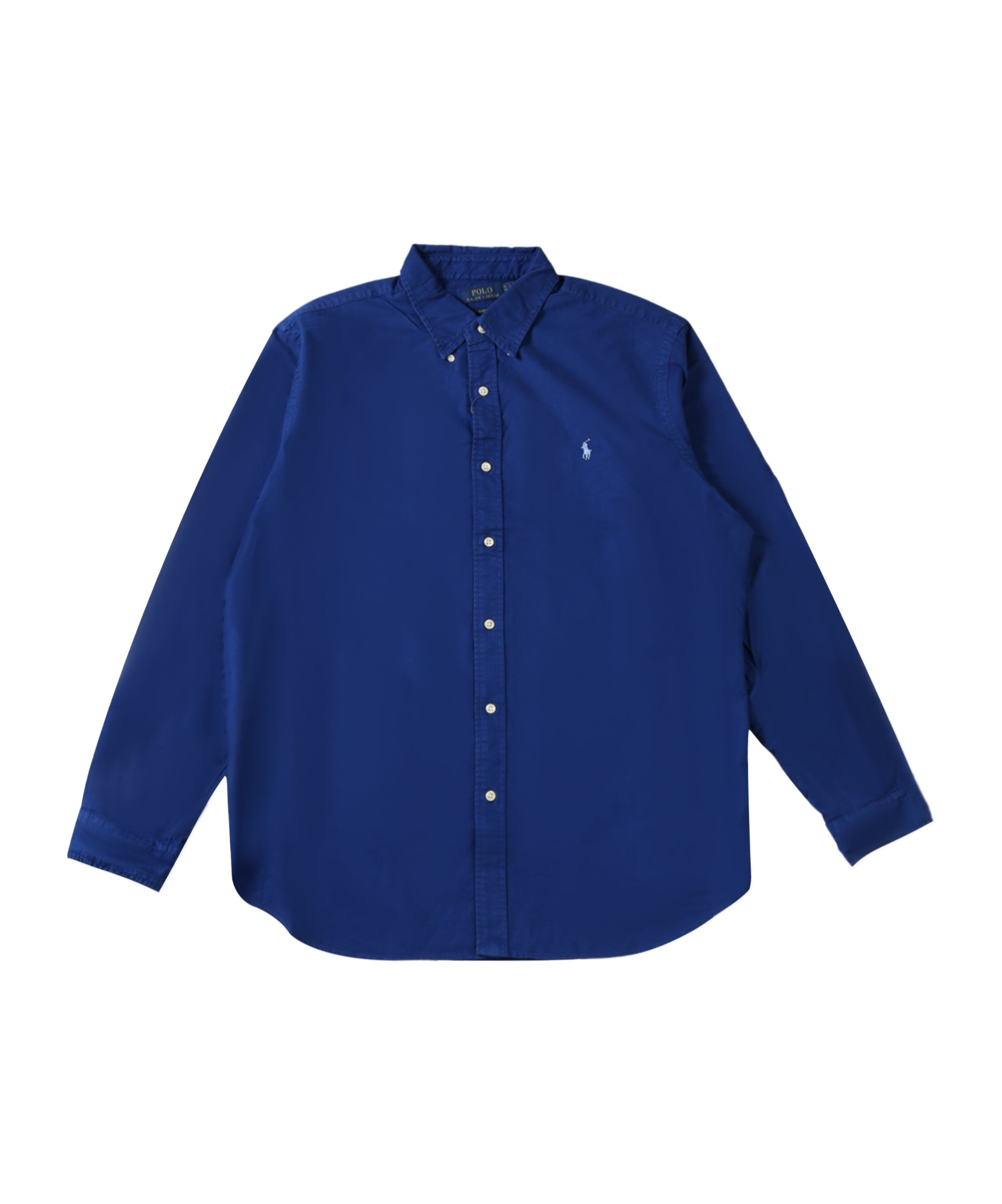 Polo Ralph Lauren Slim Fit Stretch Poplin Shirt In Blue