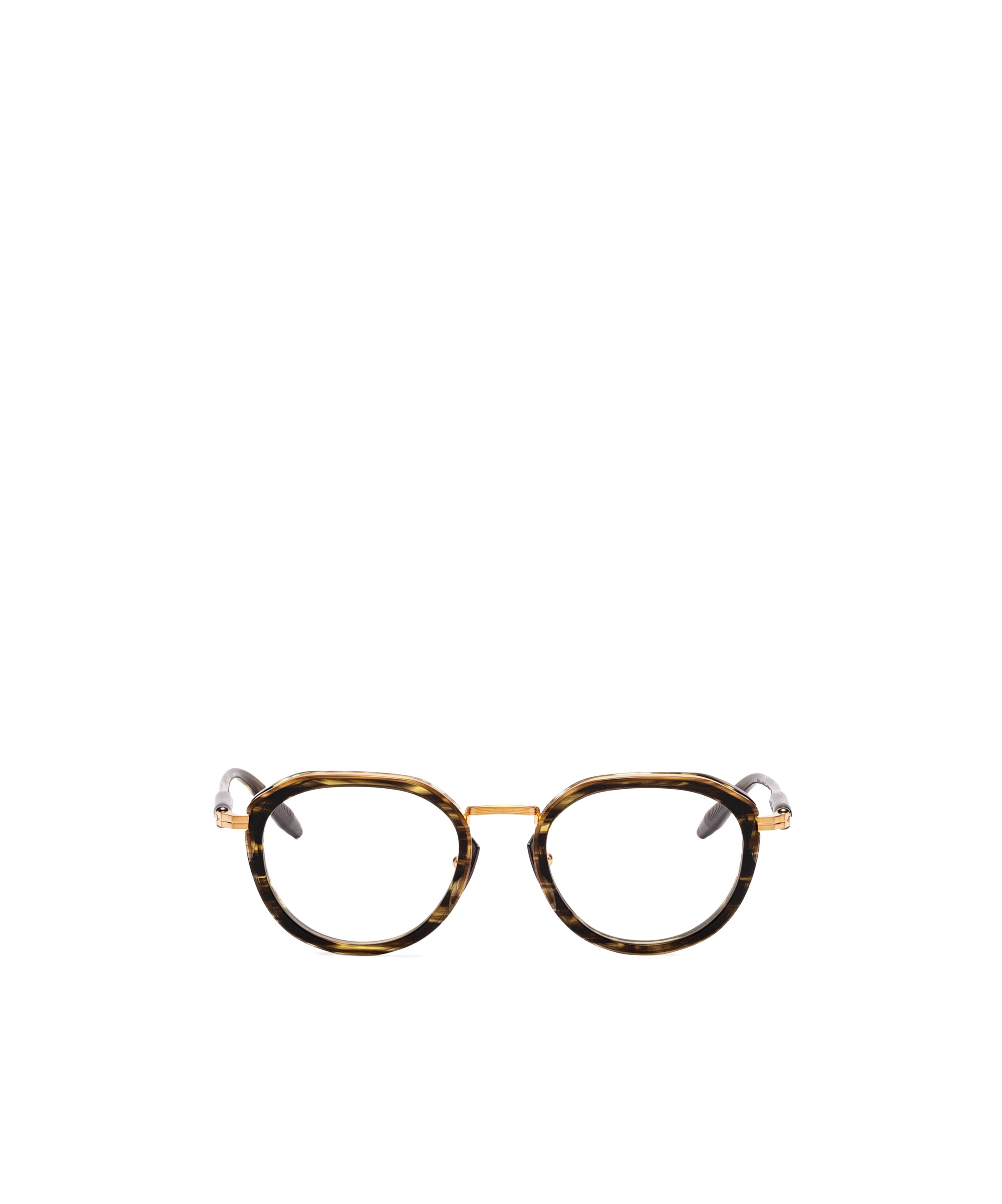 Akoni Camera Flat Mirror In Deep Hawksbill Color/brushed Gold