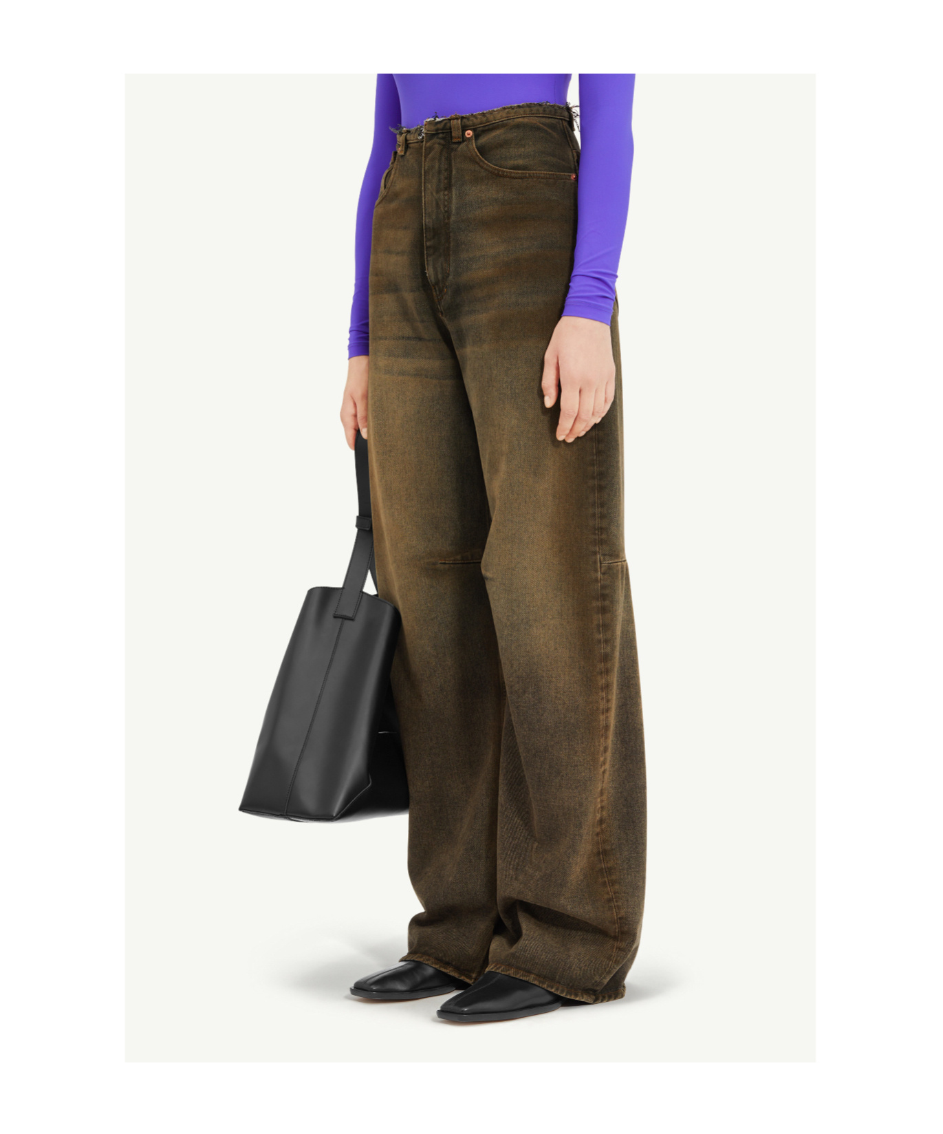MM6 MAISON MARGIELA 5-POCKET DENIM TROUSERS