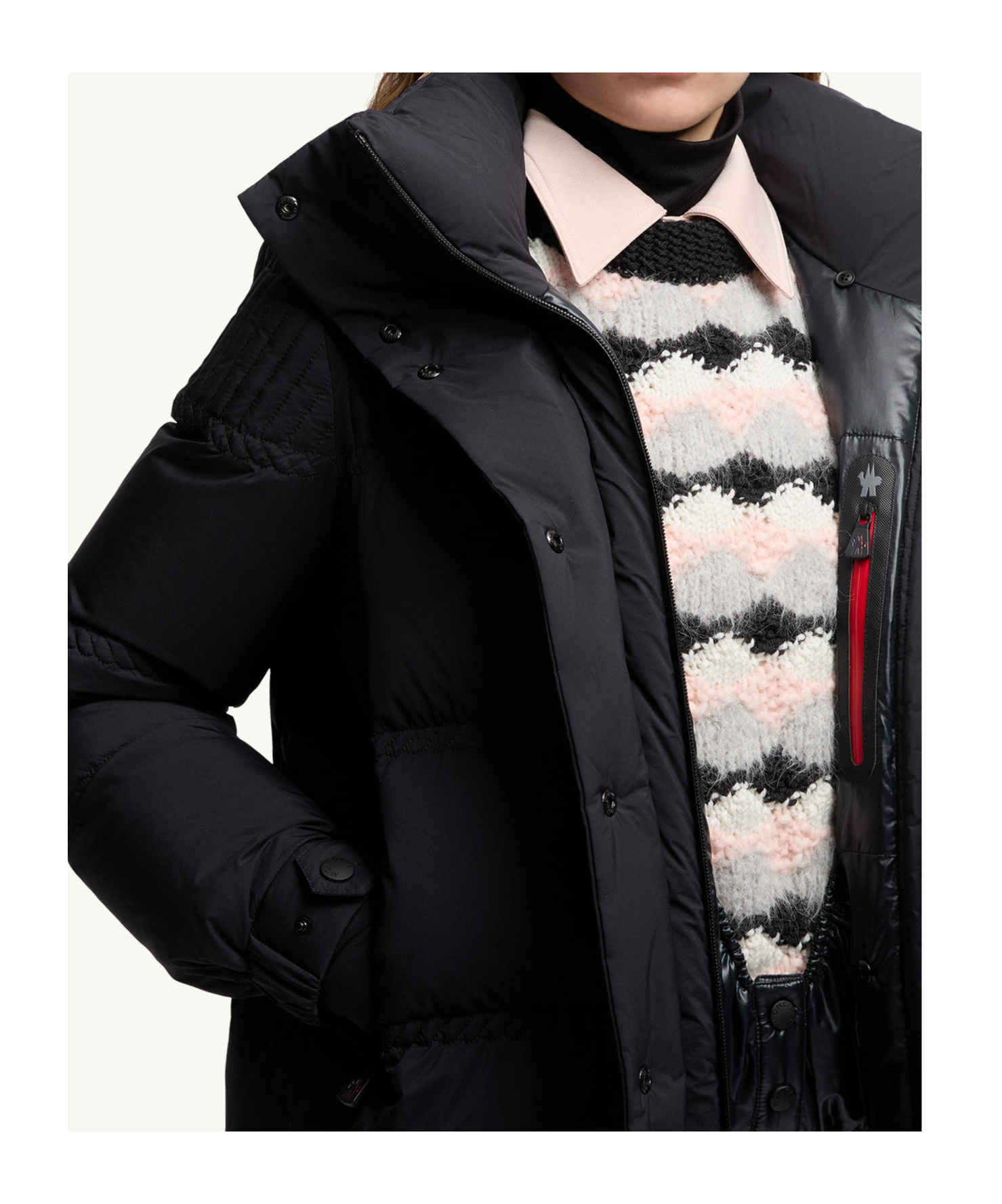 Moncler Grenoble Anglin Padded Jacket In Black