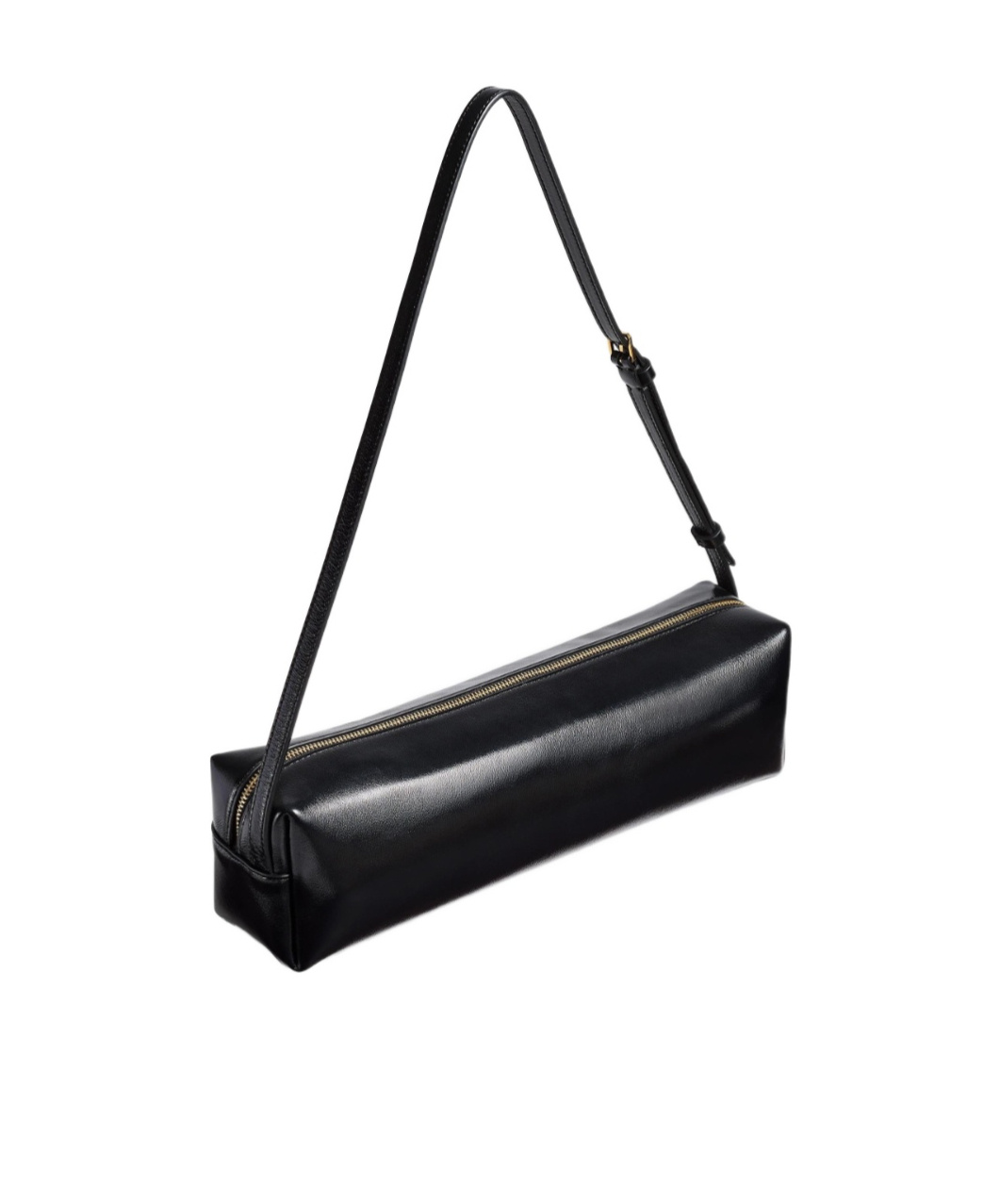Khaite Kye Leather Pencil Case In Black