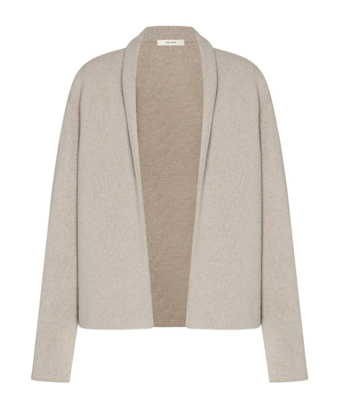 The Row Long-sleeved Cardigan In Brown