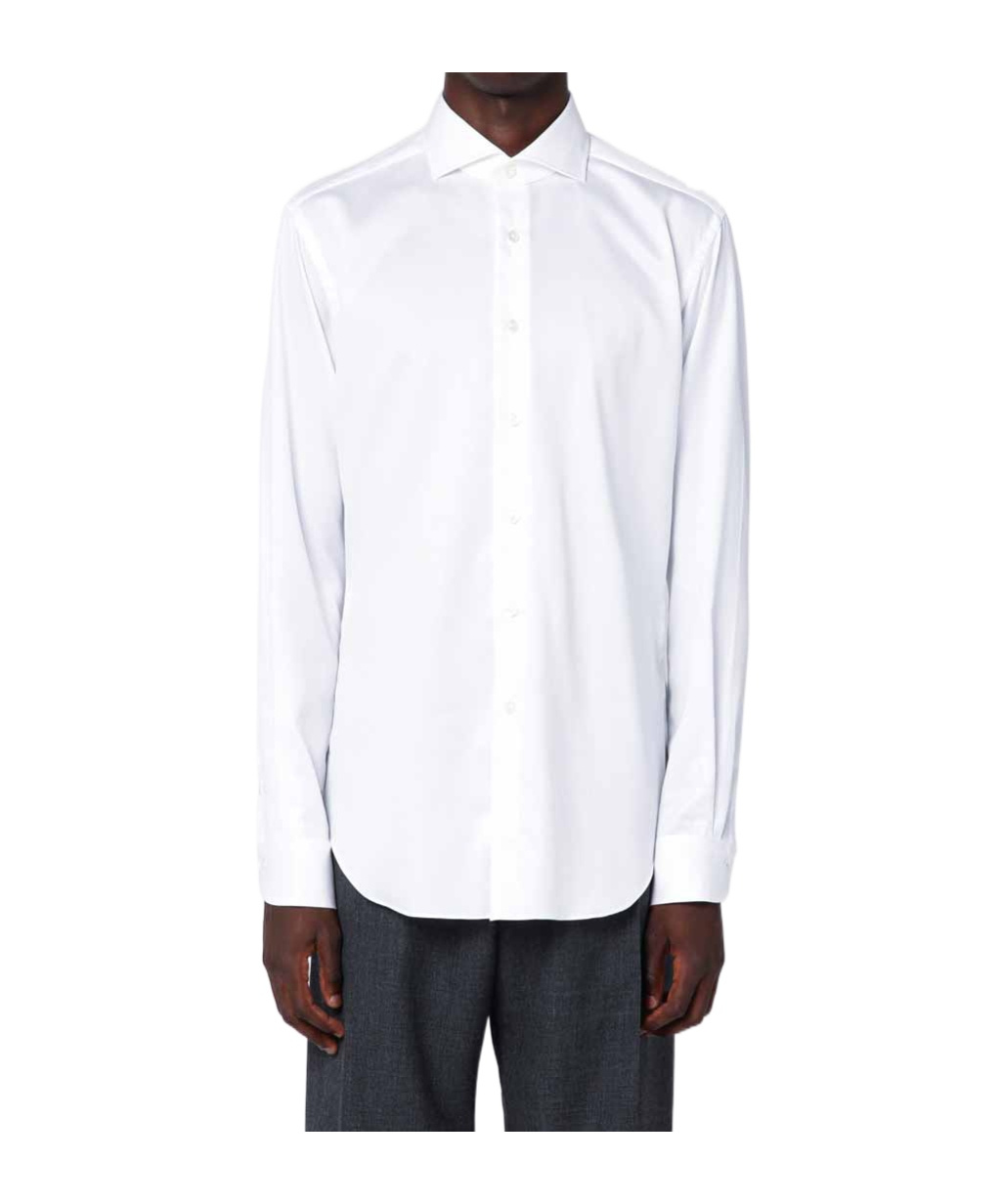 Xacus Cotton Shirt In White