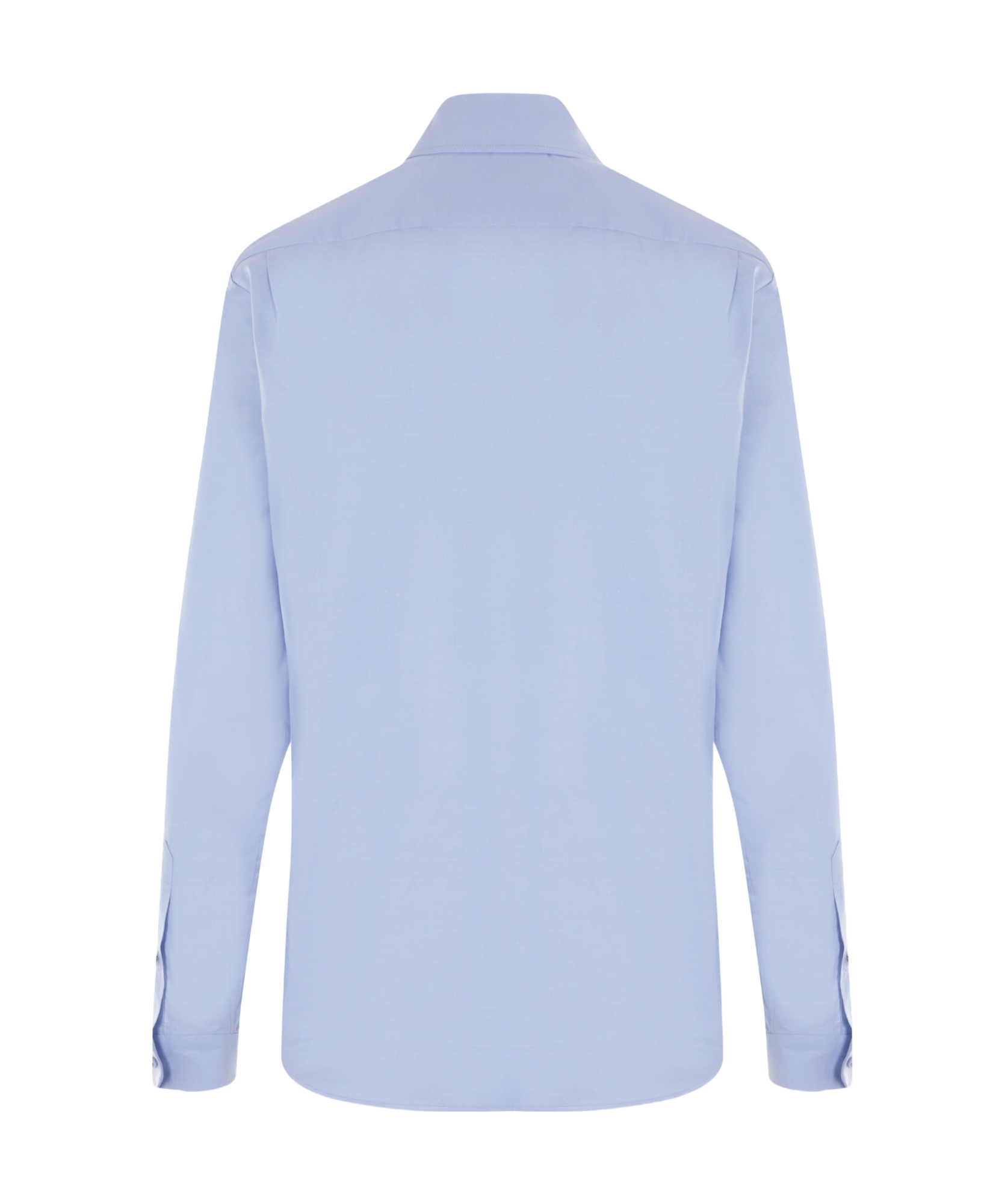 Gucci Pointed-collar Long-sleeve Shirt In Blue
