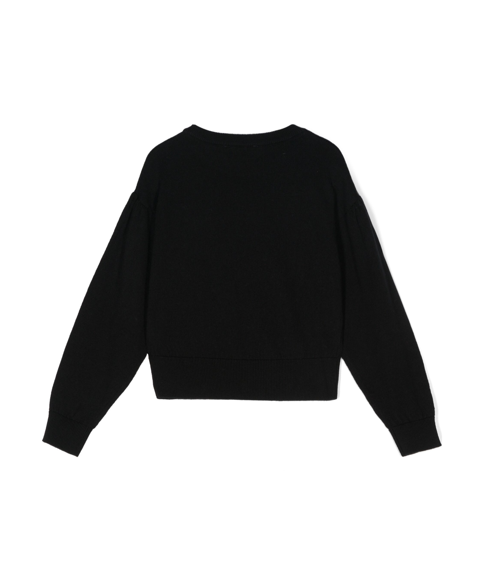 Moschino Teddy Bear-appliqué Sweater In Black