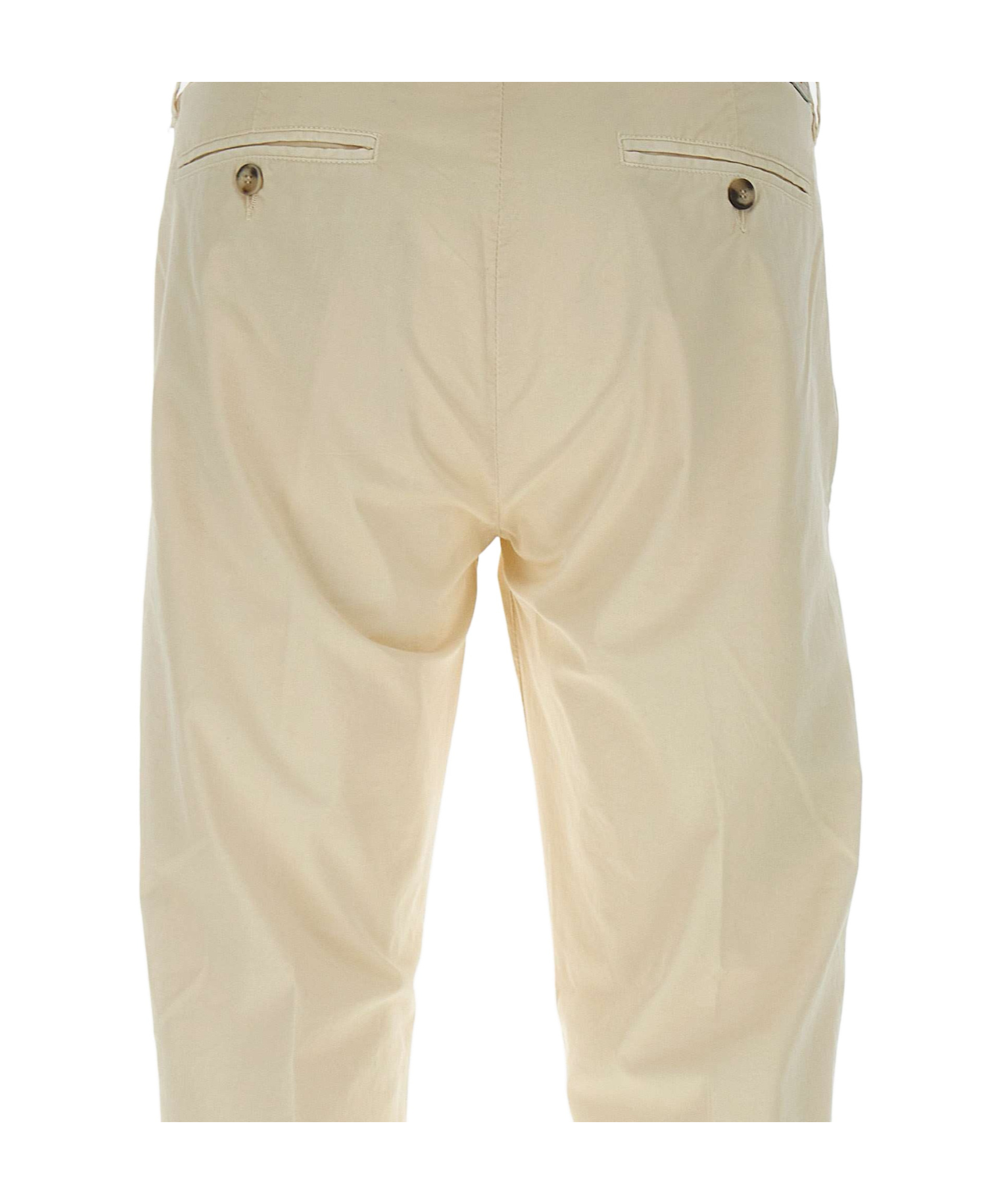 Re-hash Belt-loop Casual Pants In Nude