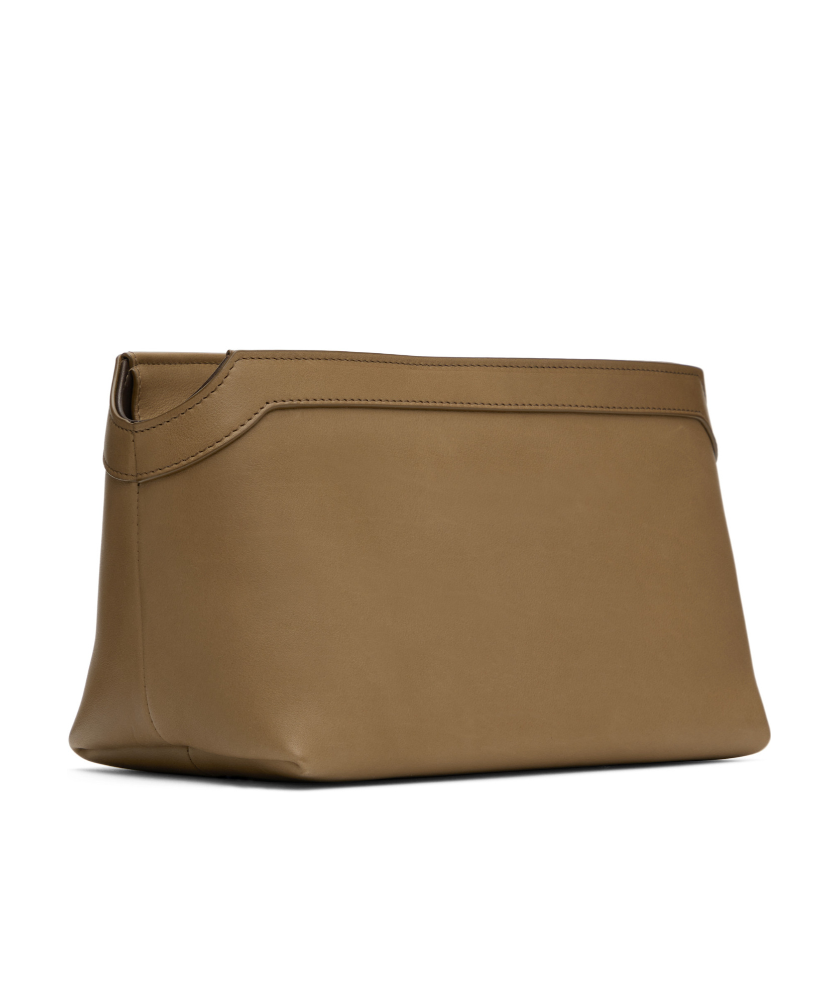 The Row Terrasse Clutch In Brown