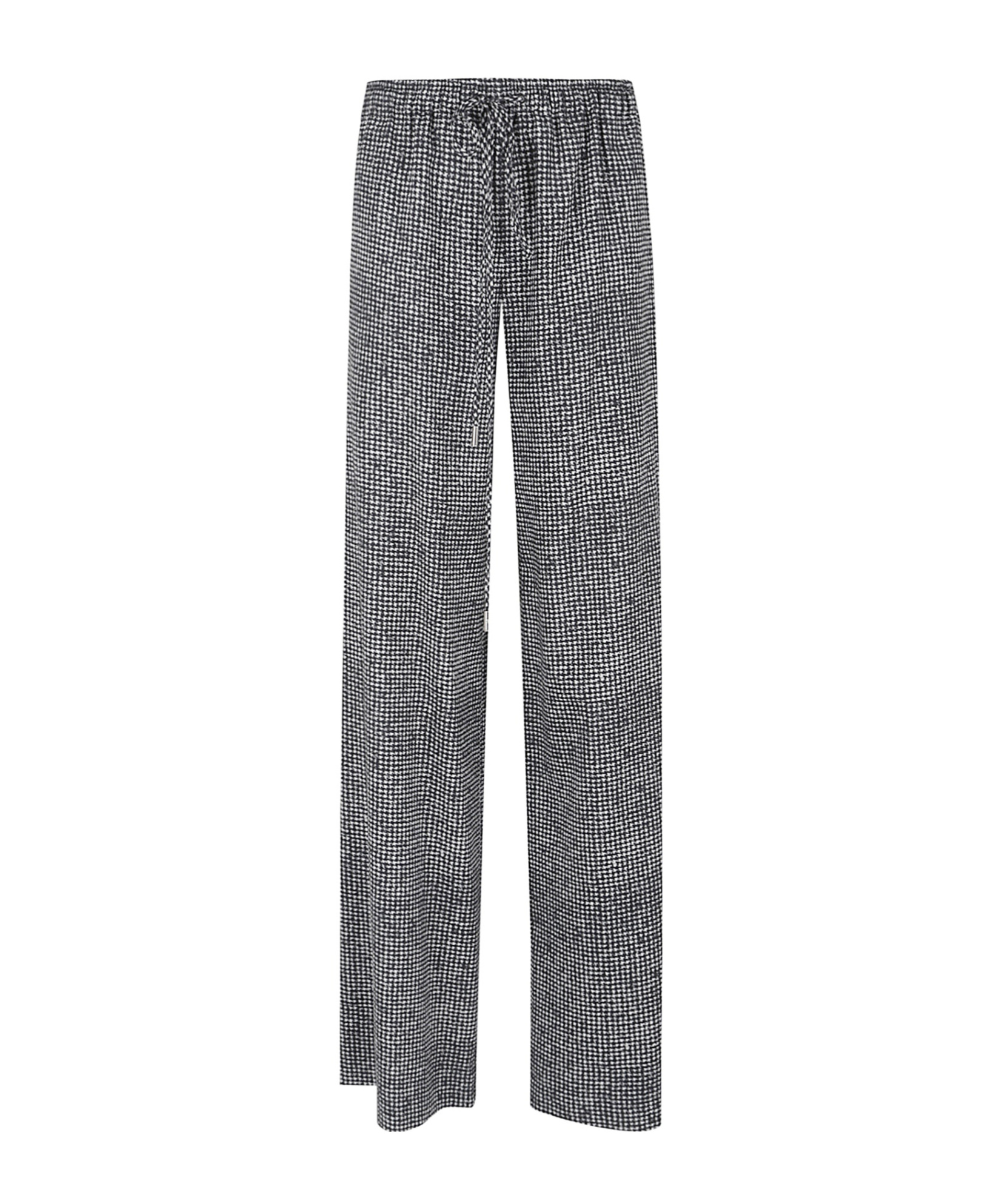 Ermanno Scervino Plaid Trousers In Gray