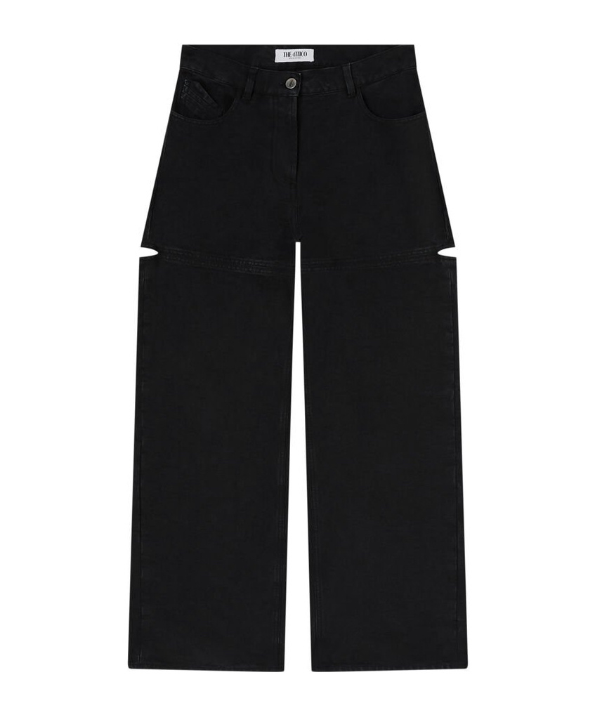 Attico Belt Loops Slacks In Black
