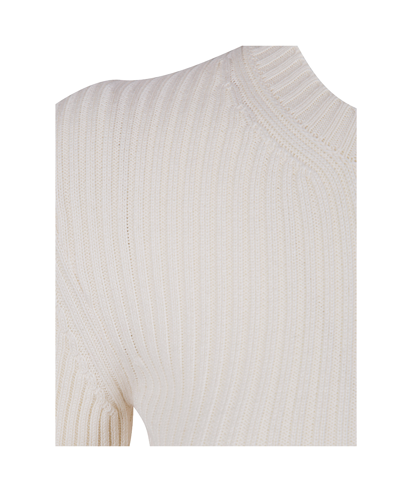 Ann Demeulemeester Terna Cropped Zipped Cardigan Cotton In White