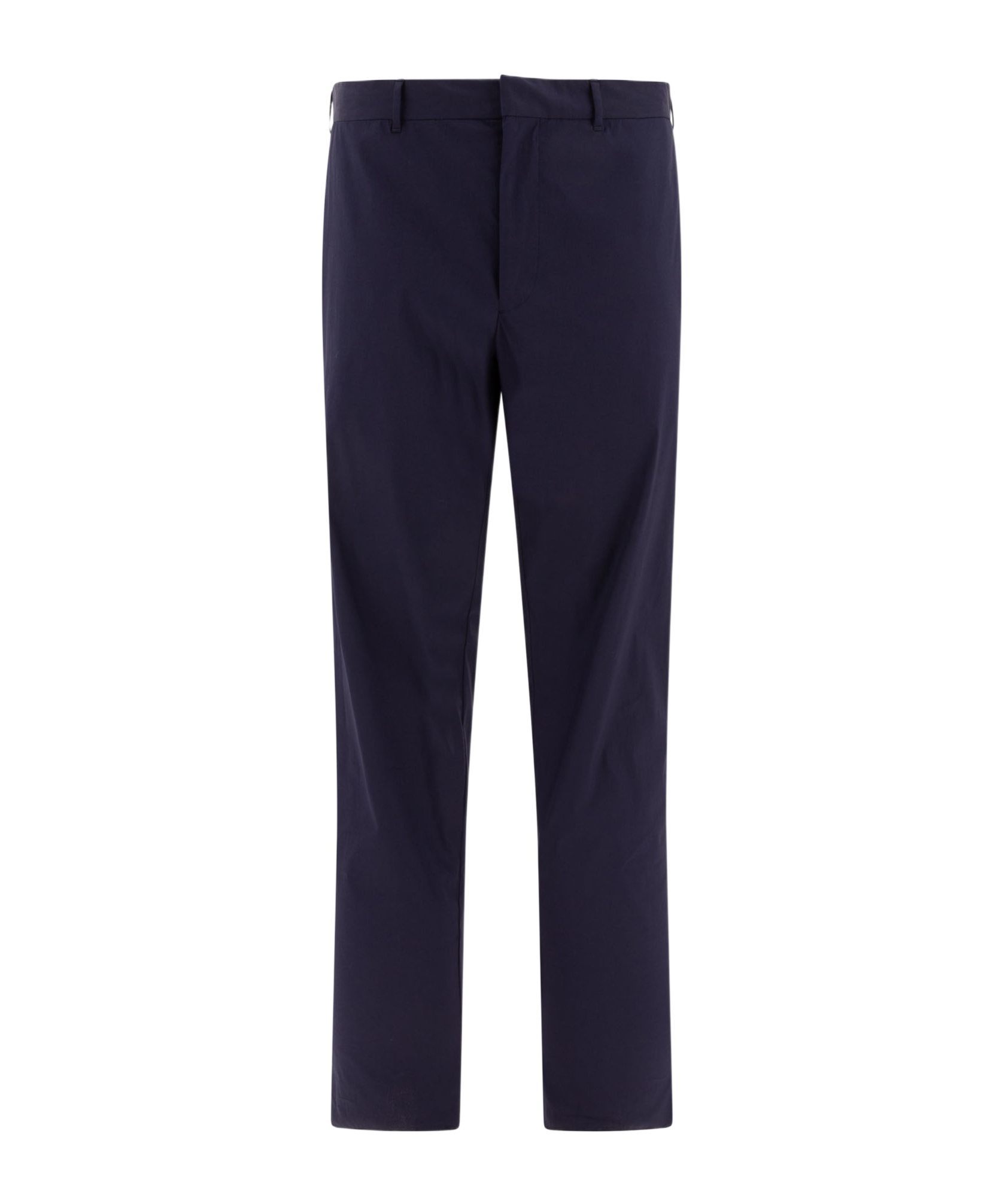Prada Straight-leg Trousers With Tailored Design In Blue