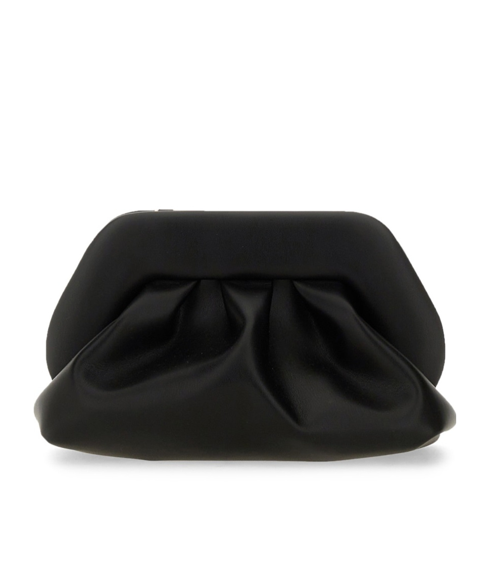 Themoirè Adjustable Shoulder Bag In Black