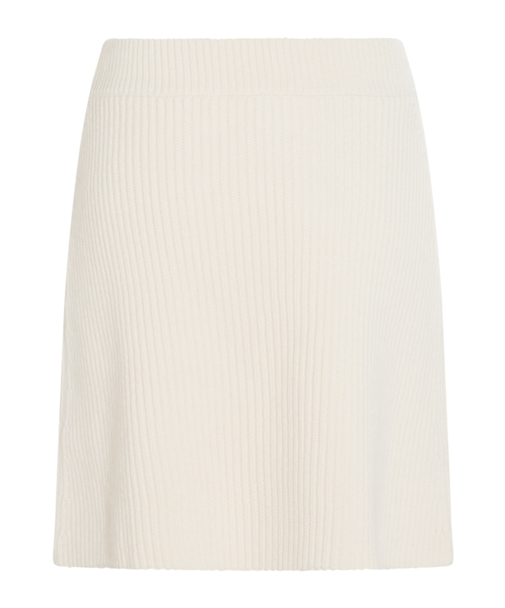 Jil Sander Ribbed Texture Elastic Waistband Skirts