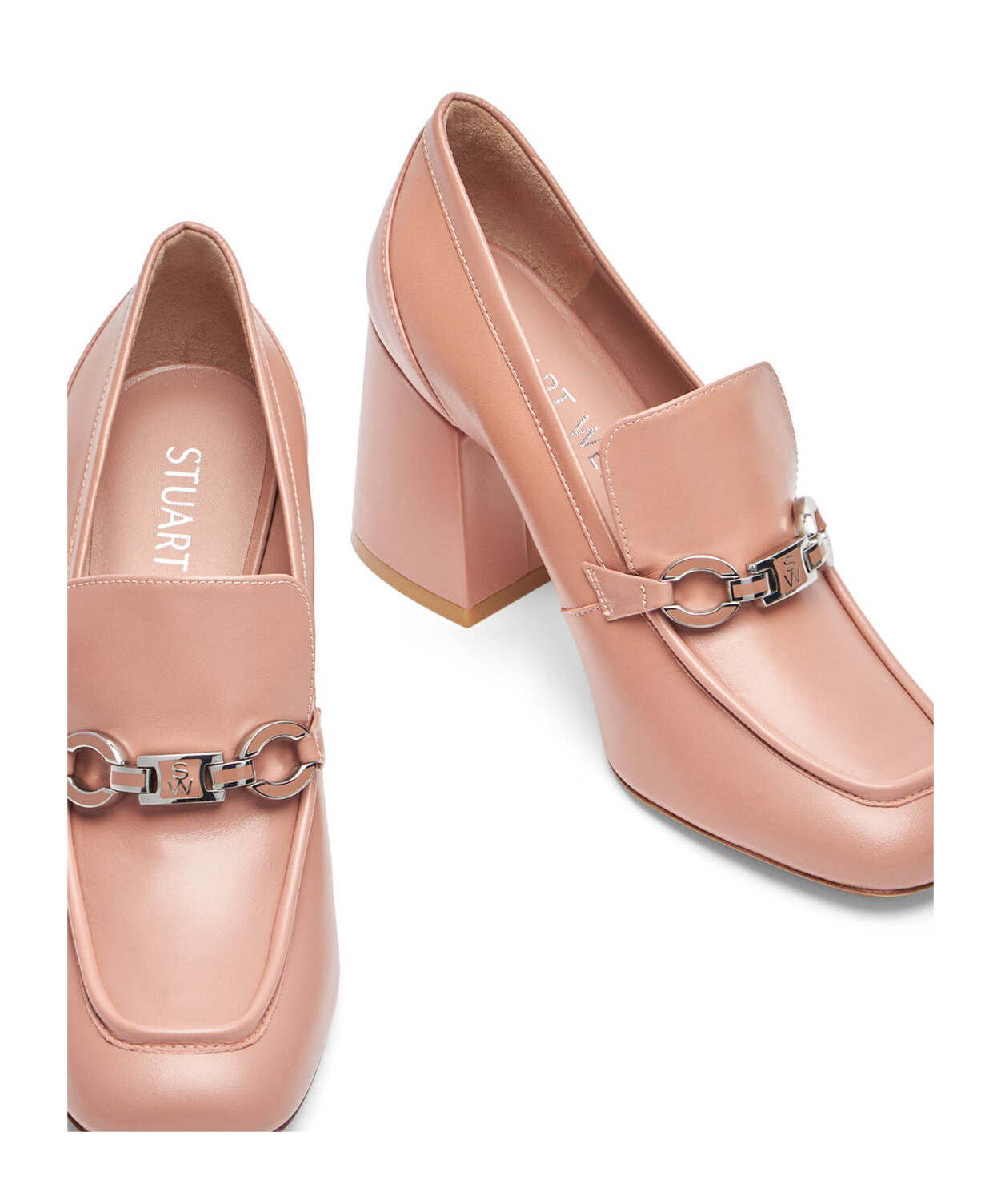 Stuart Weitzman Sw Signature 85mm Pumps In Pink