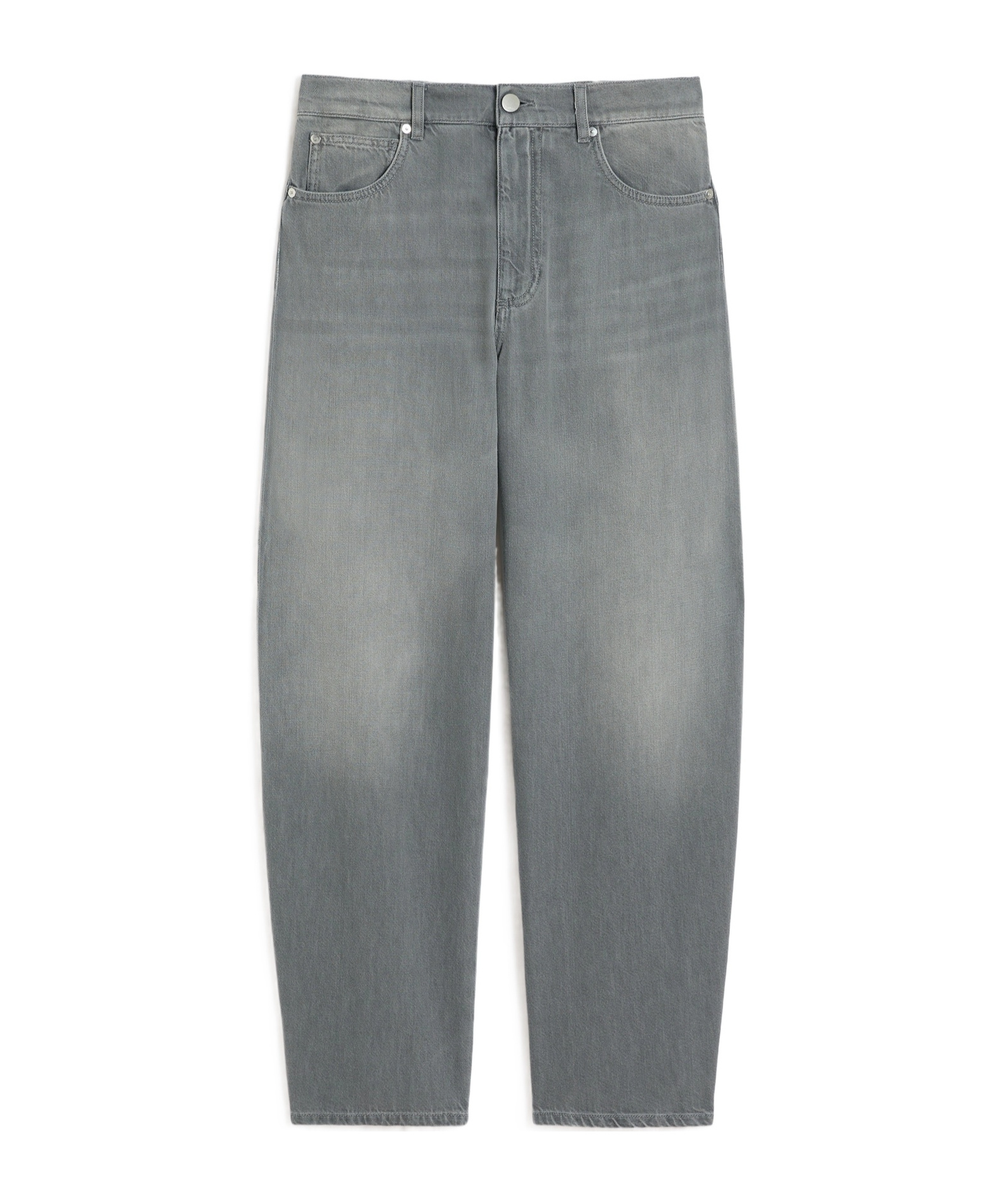 Max Mara Five Pocket Jeans In Gray