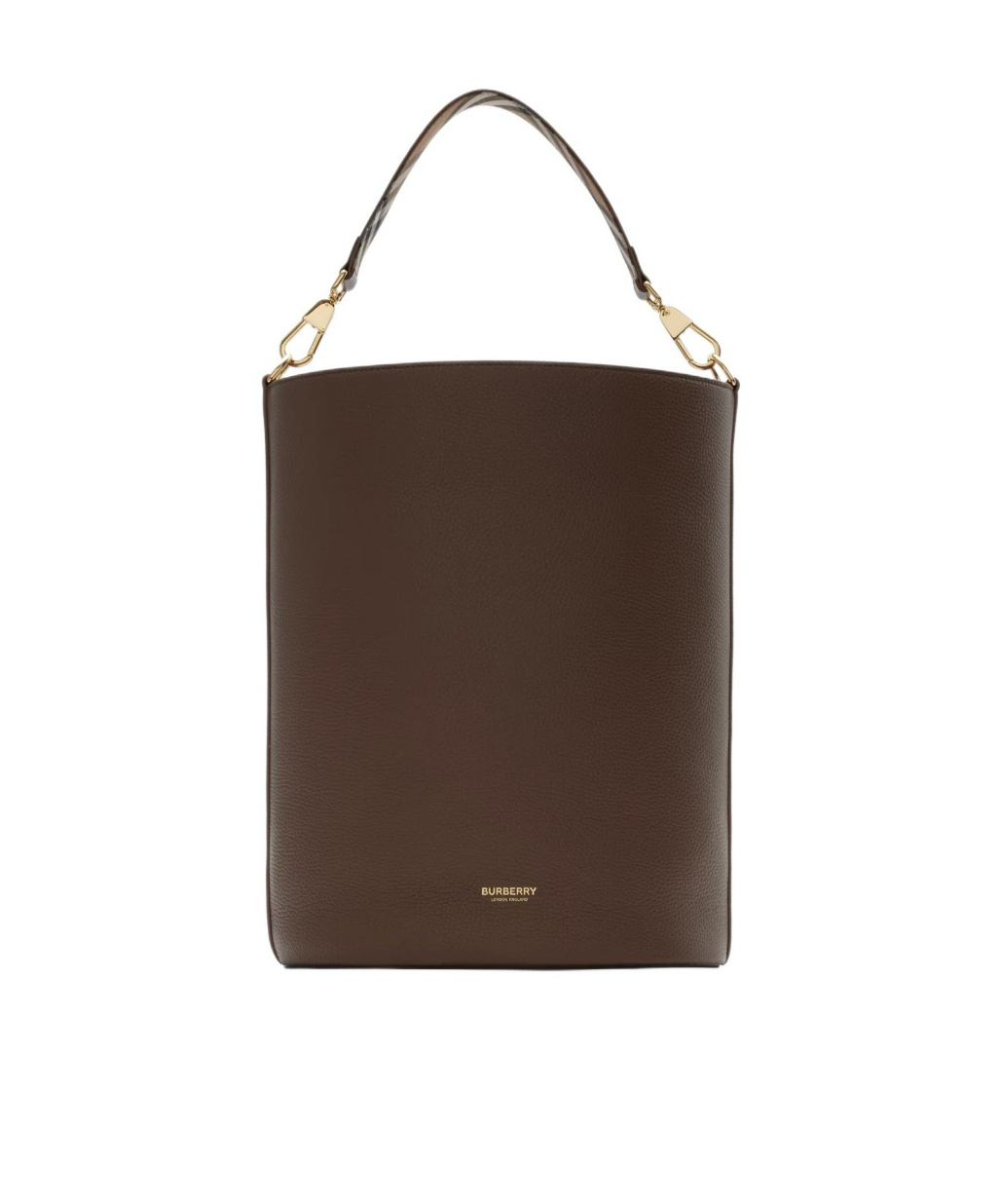 Burberry Medium Bucket Shoulder Bag In Green