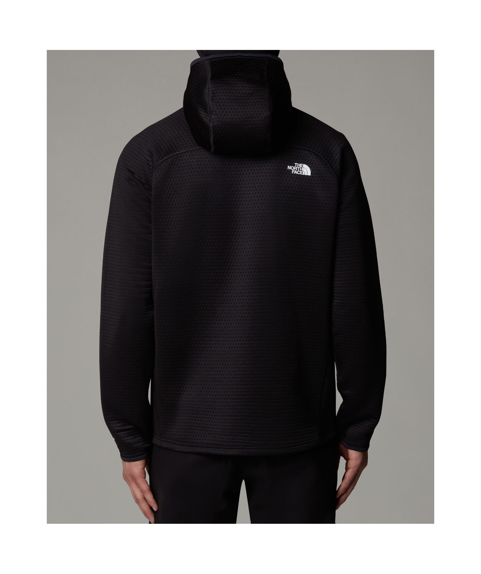 Shop The North Face Knitted Hooded Jacket In Black