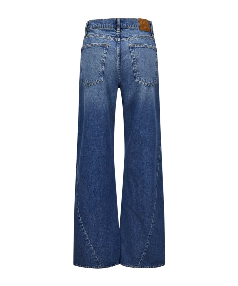 ANINE BING ZIP-FLY FASTENER JEANS