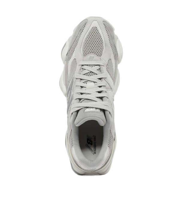 New Balance Mens Slate Grey White Grey 9060 Suede And Mesh Low-top Trainers In Pink