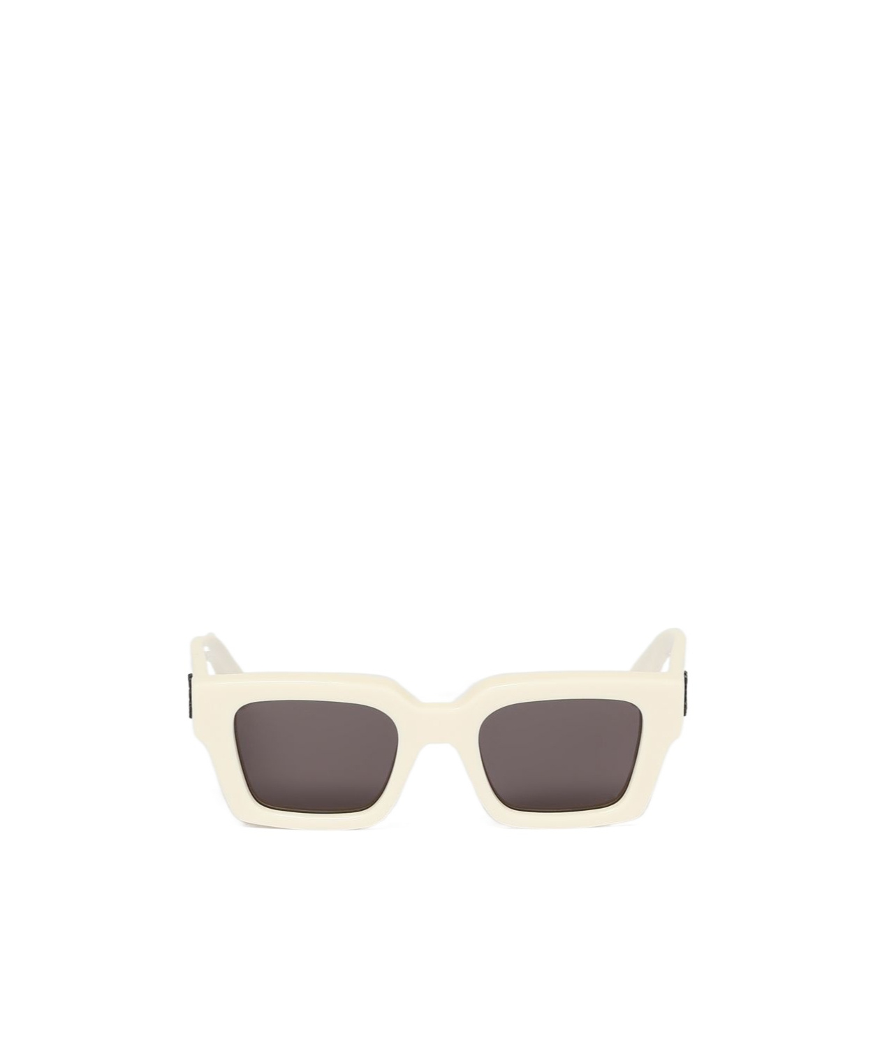 Off-white Arthur Rectangular Frame Sunglasses In White
