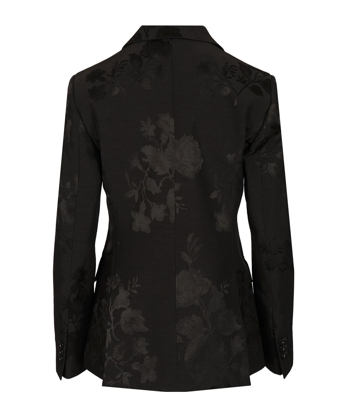 P.a.r.o.s.h Linen And Viscose Blazer In Black