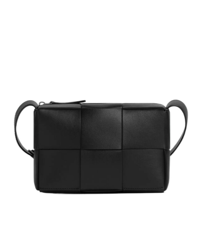 Bottega Veneta Small Arco Camera Bag In Black