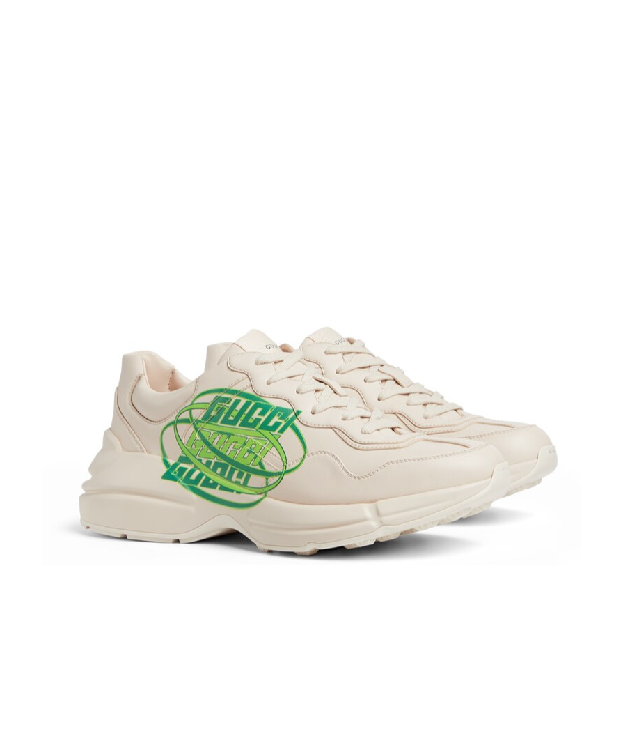 Gucci Rhyton Series Of Sneakers In White