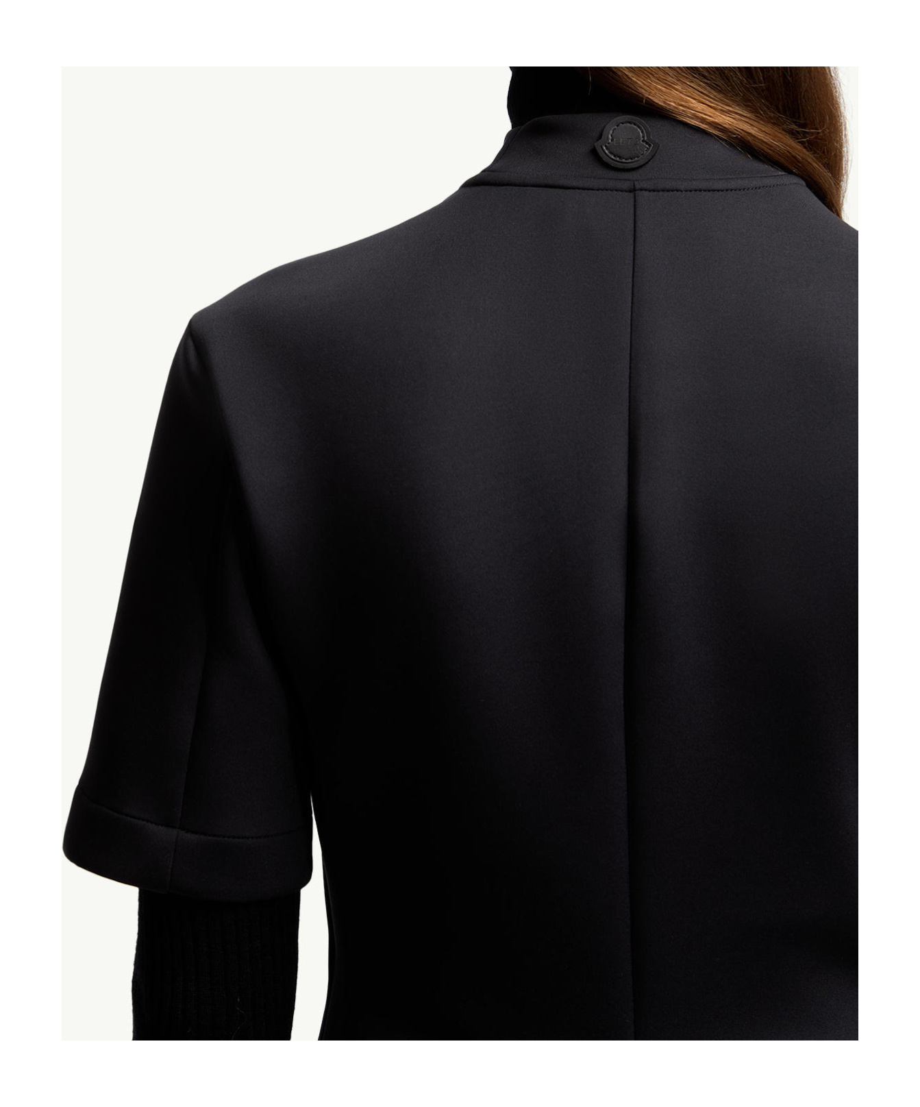 Moncler X Ee72 By Edward Enninful Midi Dress In Black