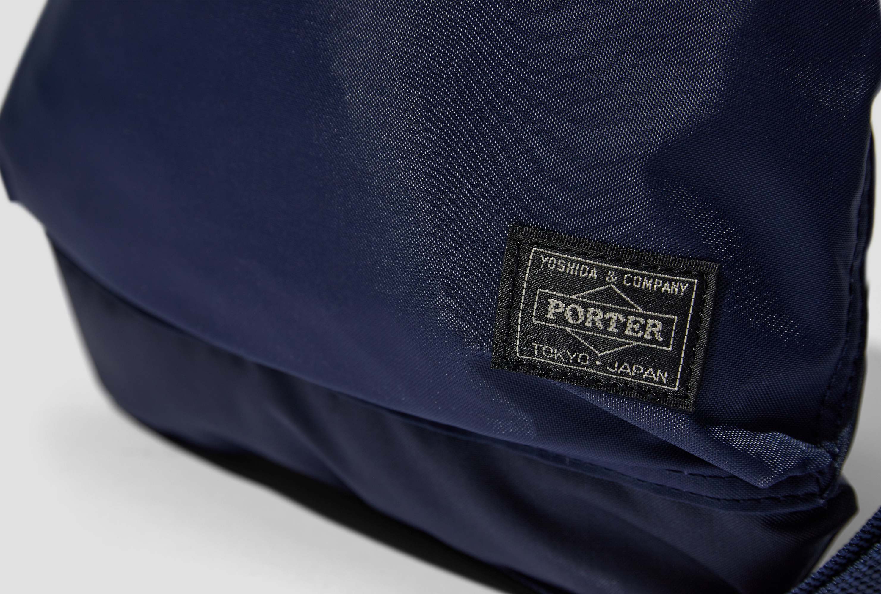 Porter-yoshida & Co Zipper Shoulder Bag In Black