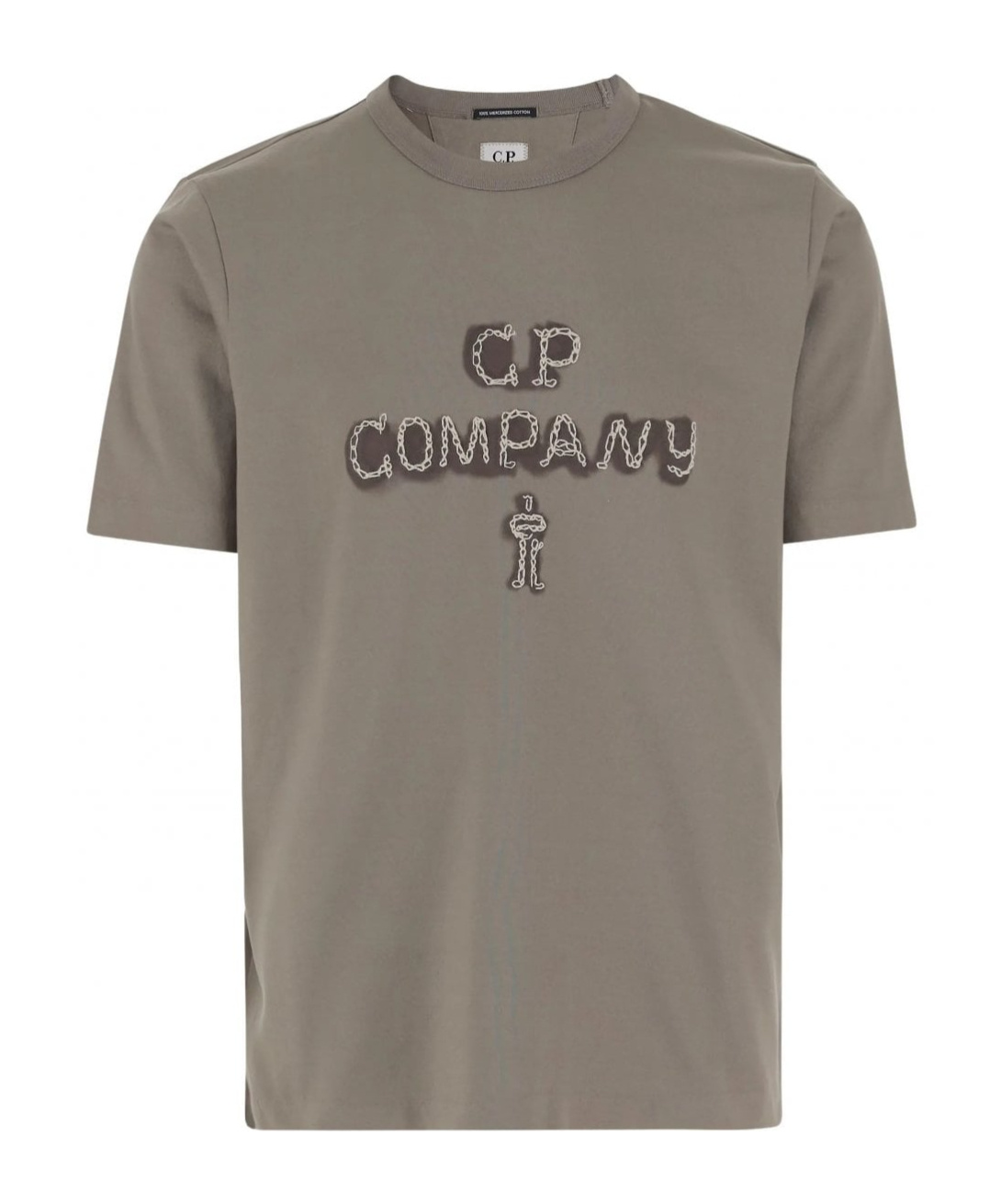 C.p. Company Cp Company Cotton Logo T Shirt In Gray
