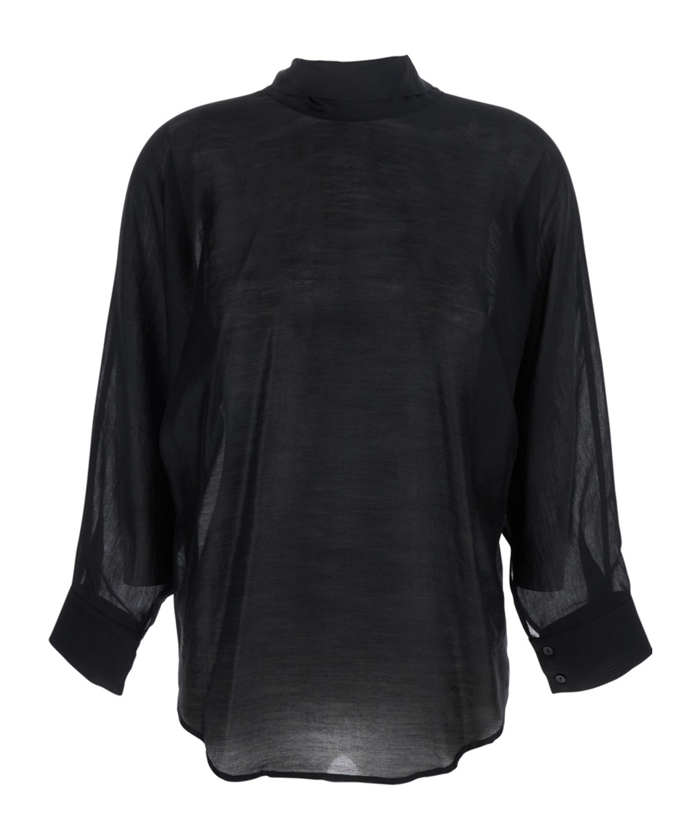 Merci Long Sleeve Shirt In Black