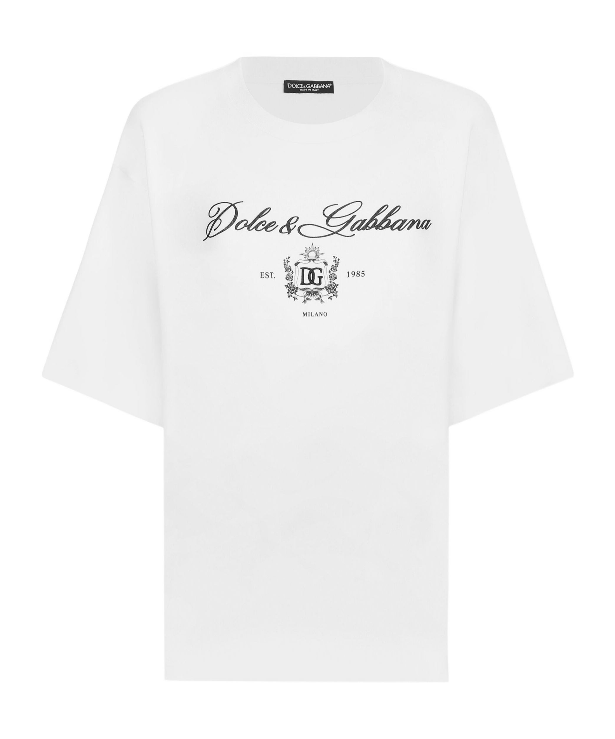 Dolce & Gabbana Short-sleeved T-shirt In White