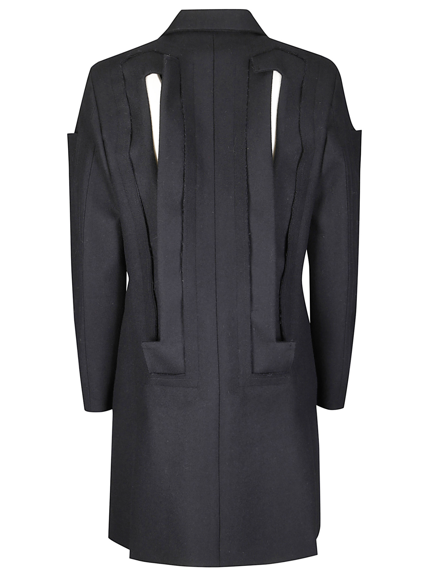 Comme Des Garçons Single-breasted Jacket In Gray