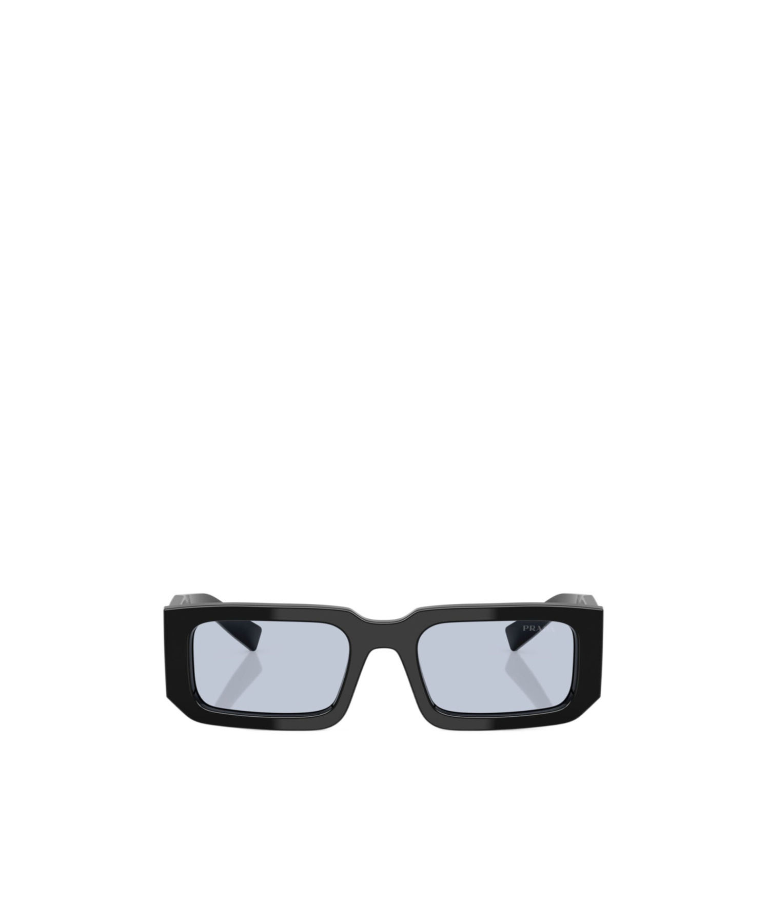 Prada Rectangular Frame Sunglasses In Blue